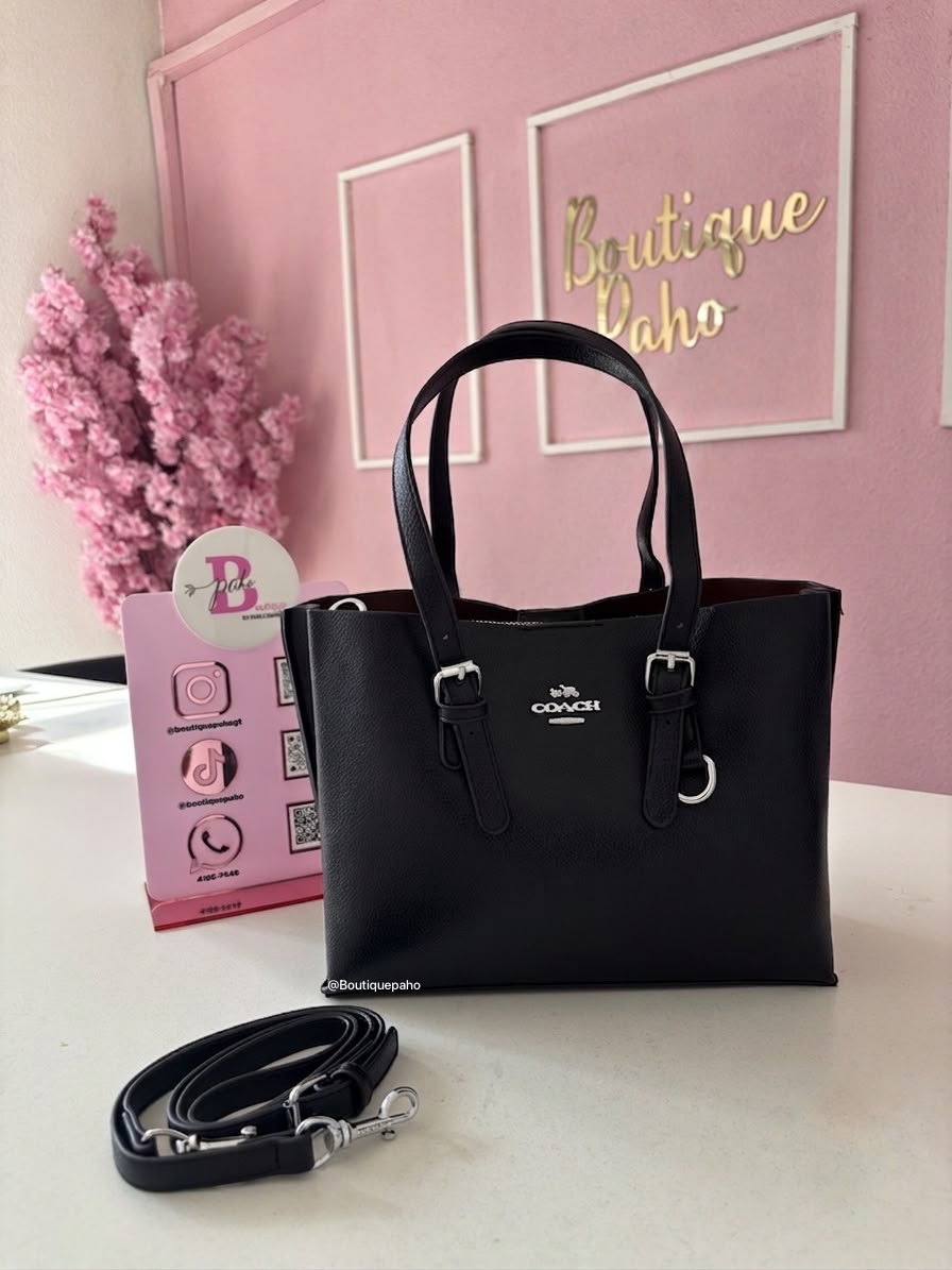 CARTERA COACH COLOR NEGRO DUPE