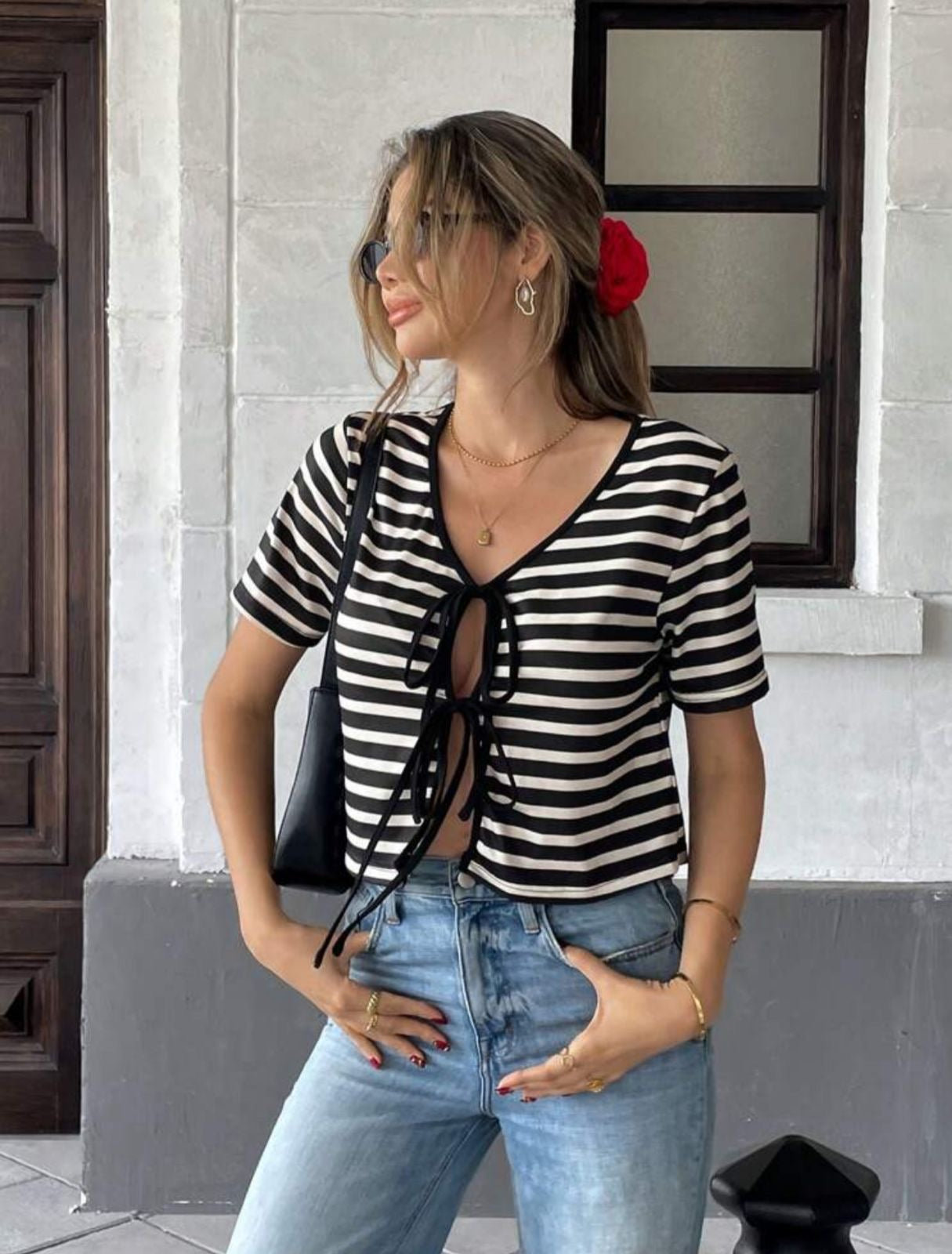 BLUSA DE RAYAS
