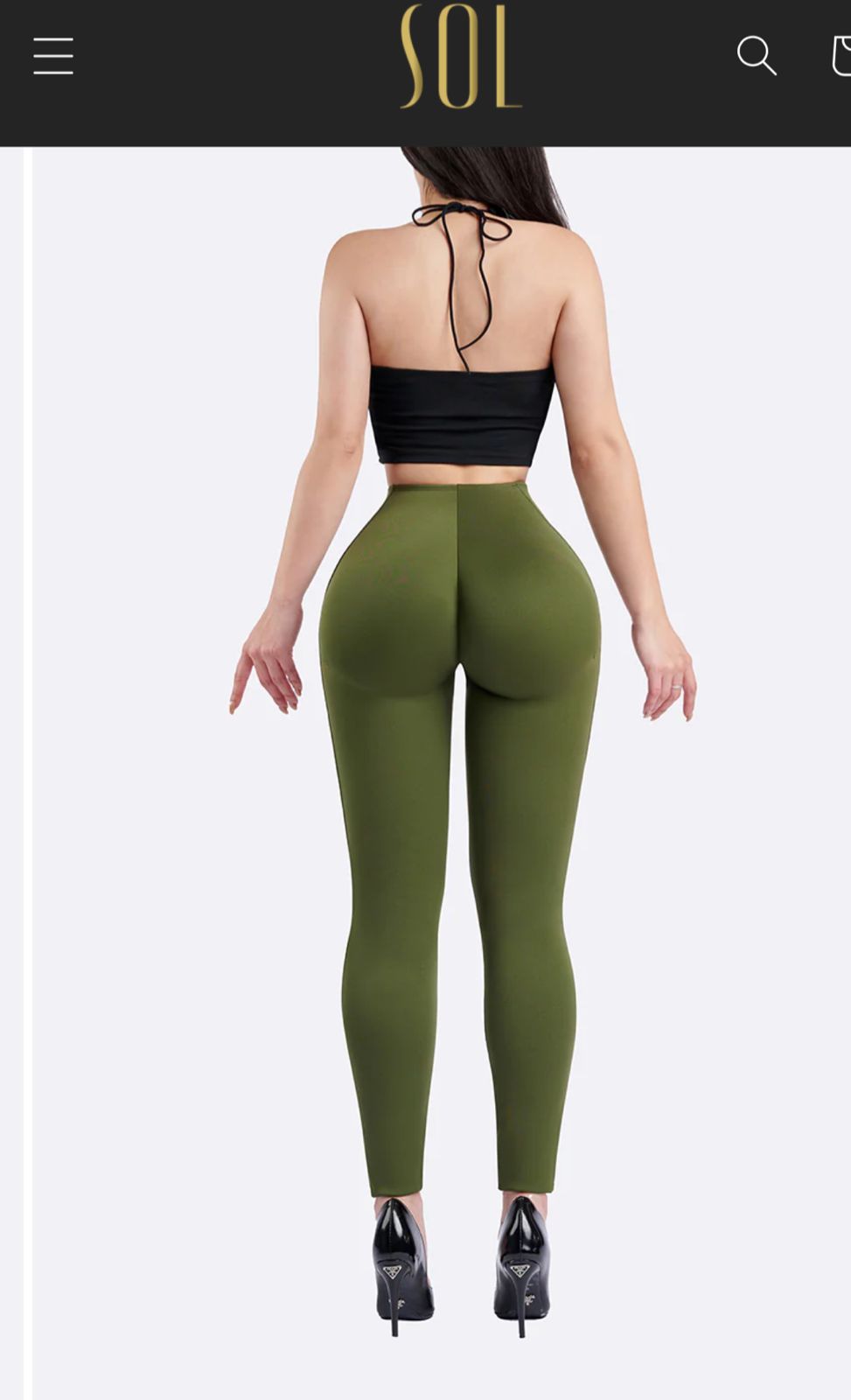 LUXURY BOOTY SKINNY VERDE ORIGINAL