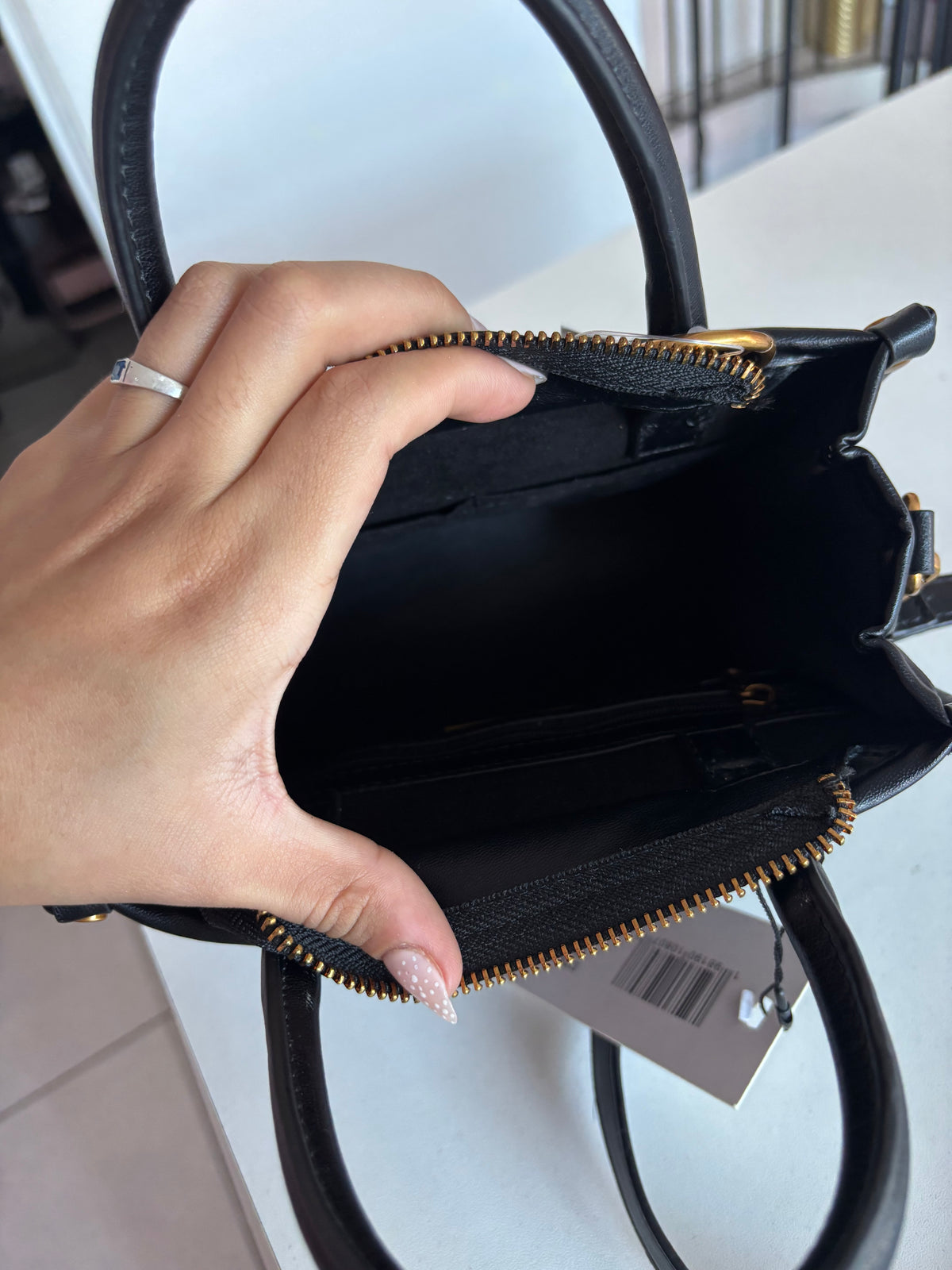 BOLSO NEGRO ACOLCHADO STEVE MADDEN ORIGINAL