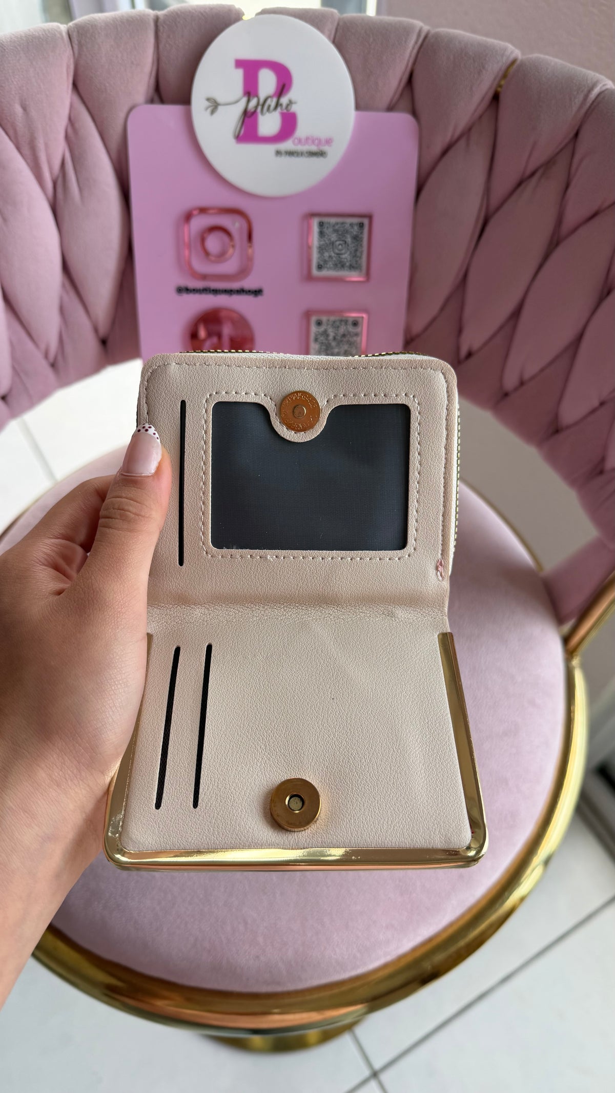 BILLETERA COACH BLANCA DUPE