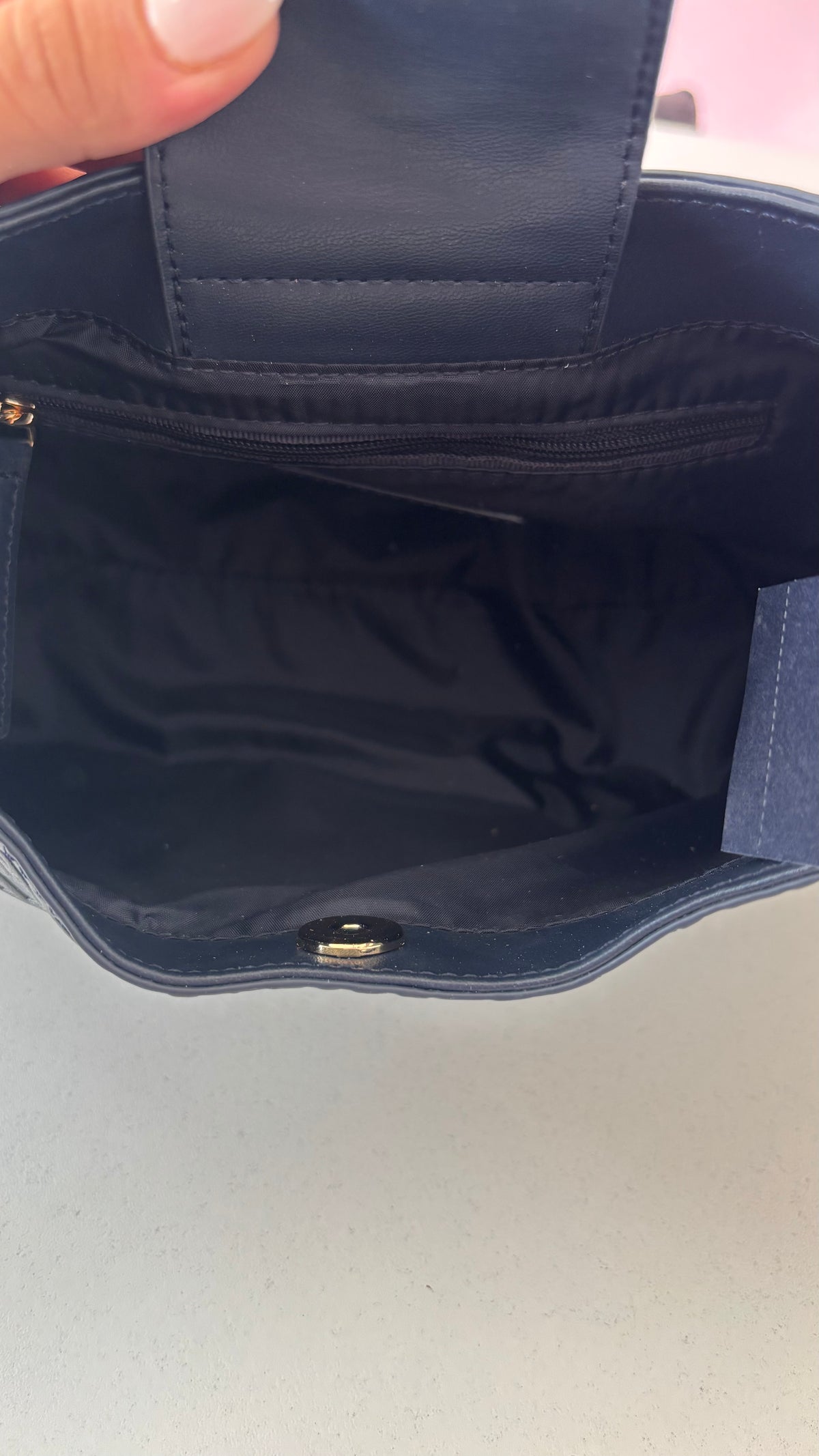 BOLSO MEDIANO TOMMY HILFIGER AZUL ORIGINAL