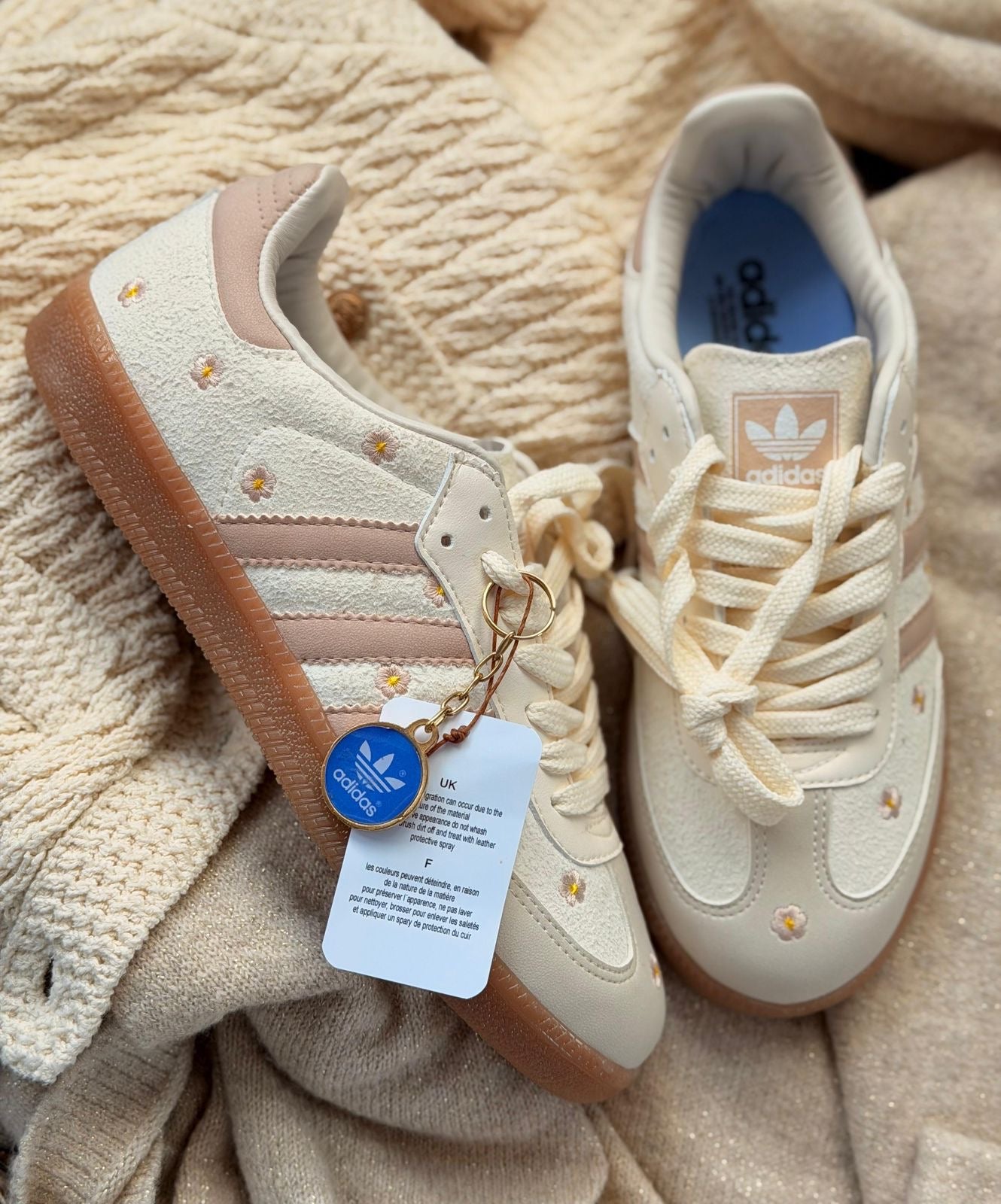 TENIS SAMBA FLOWERS DUPE