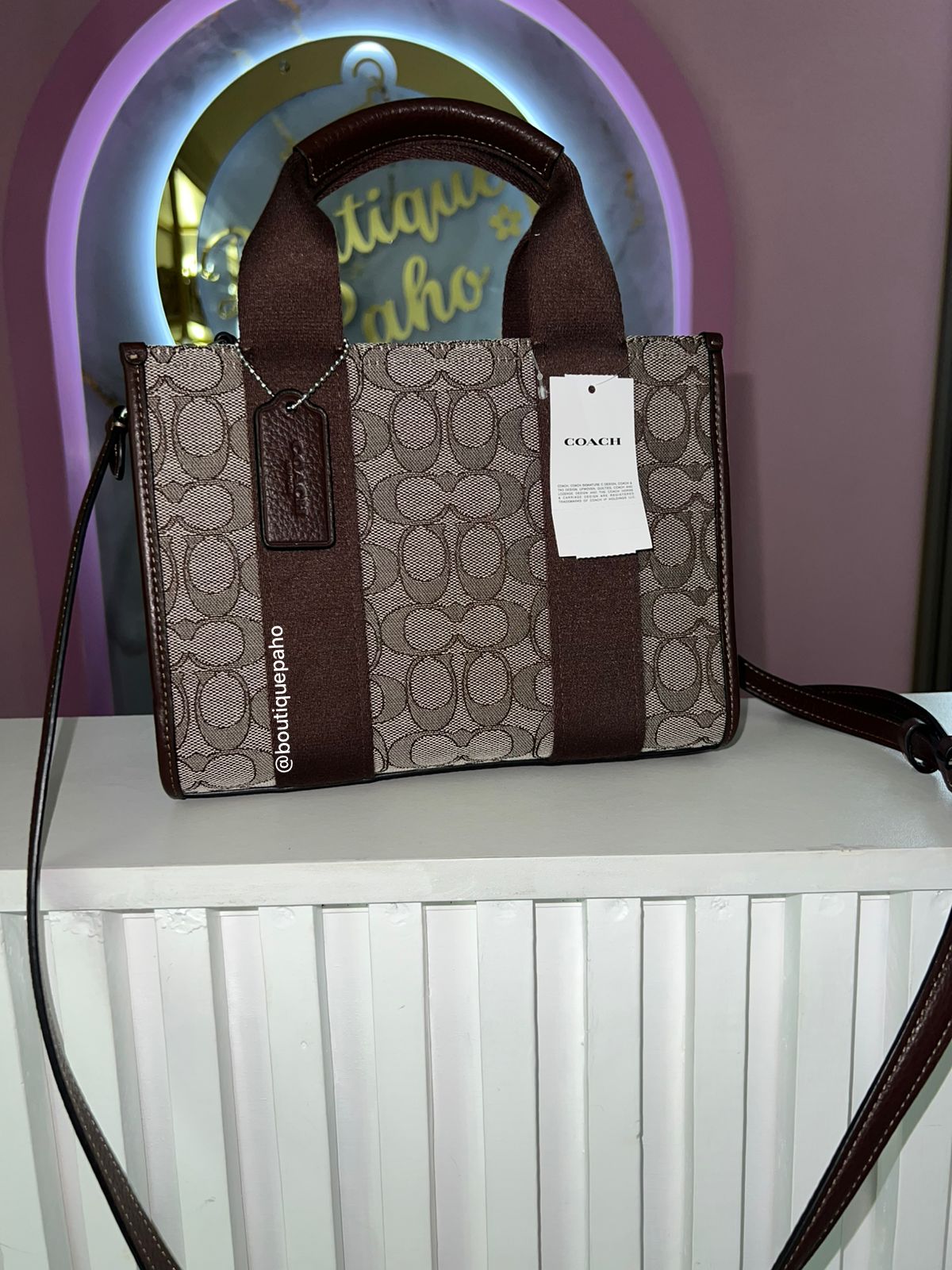 BOLSO CAFE COACH ORIGINAL