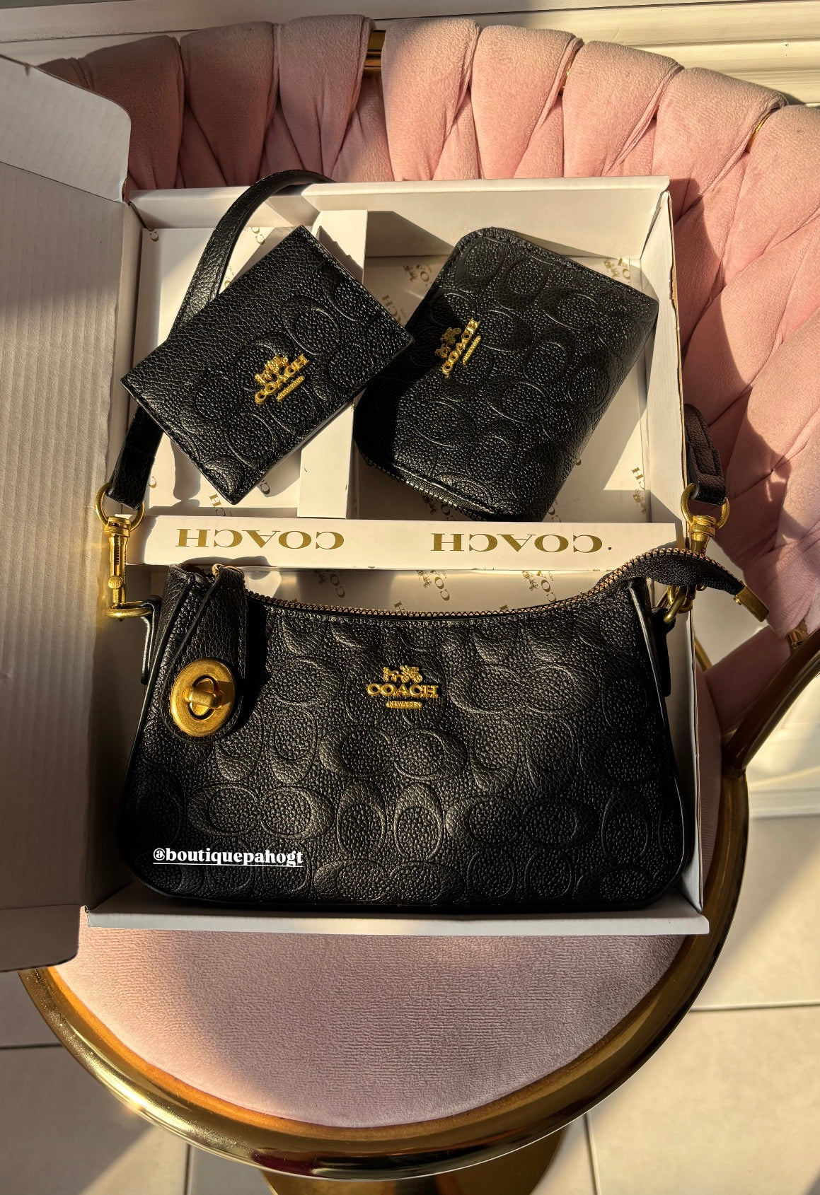 SET COACH NEGRO DUPE