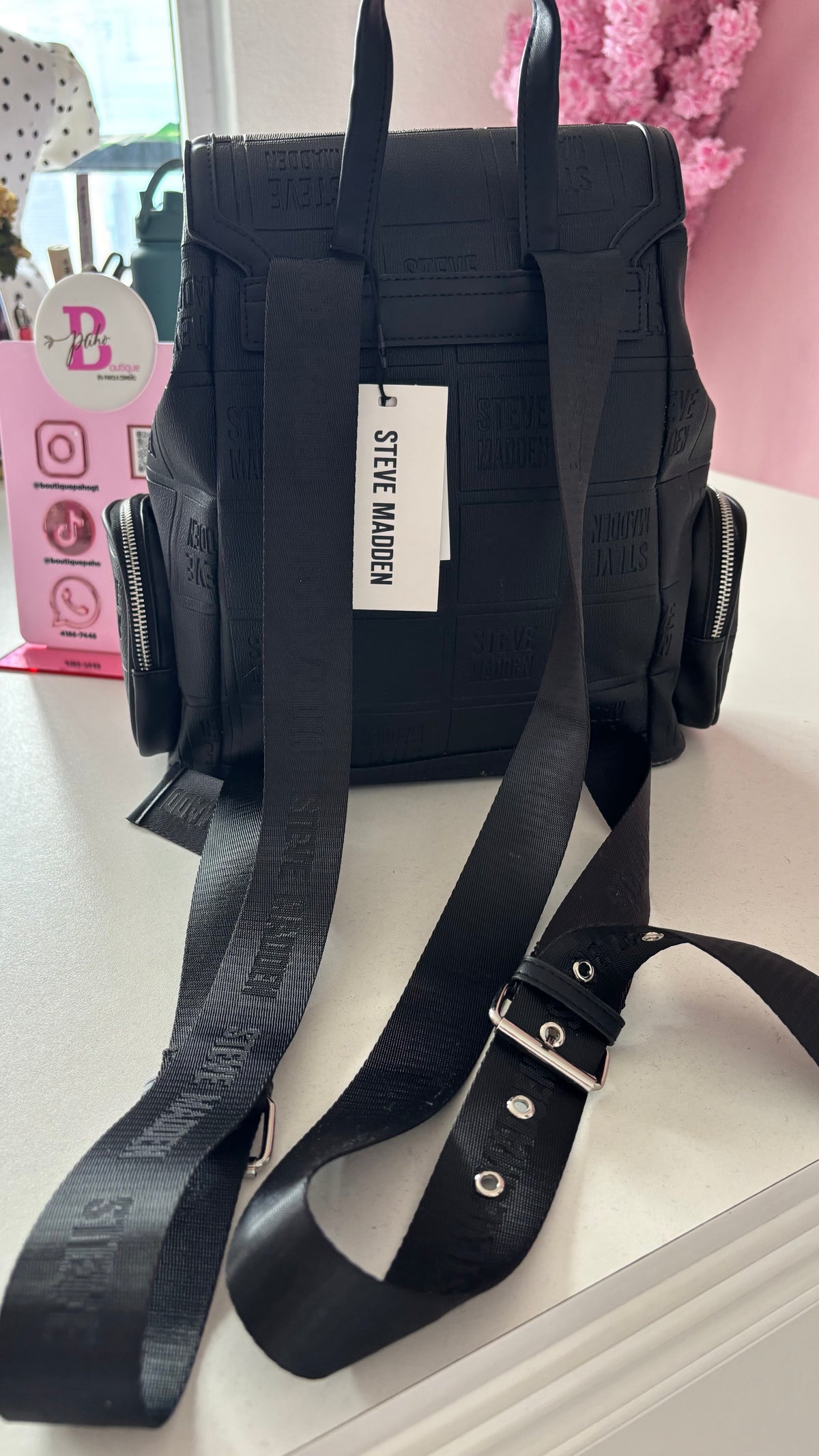 MOCHILA STEVE MADEN NEGRA ORIGINAL