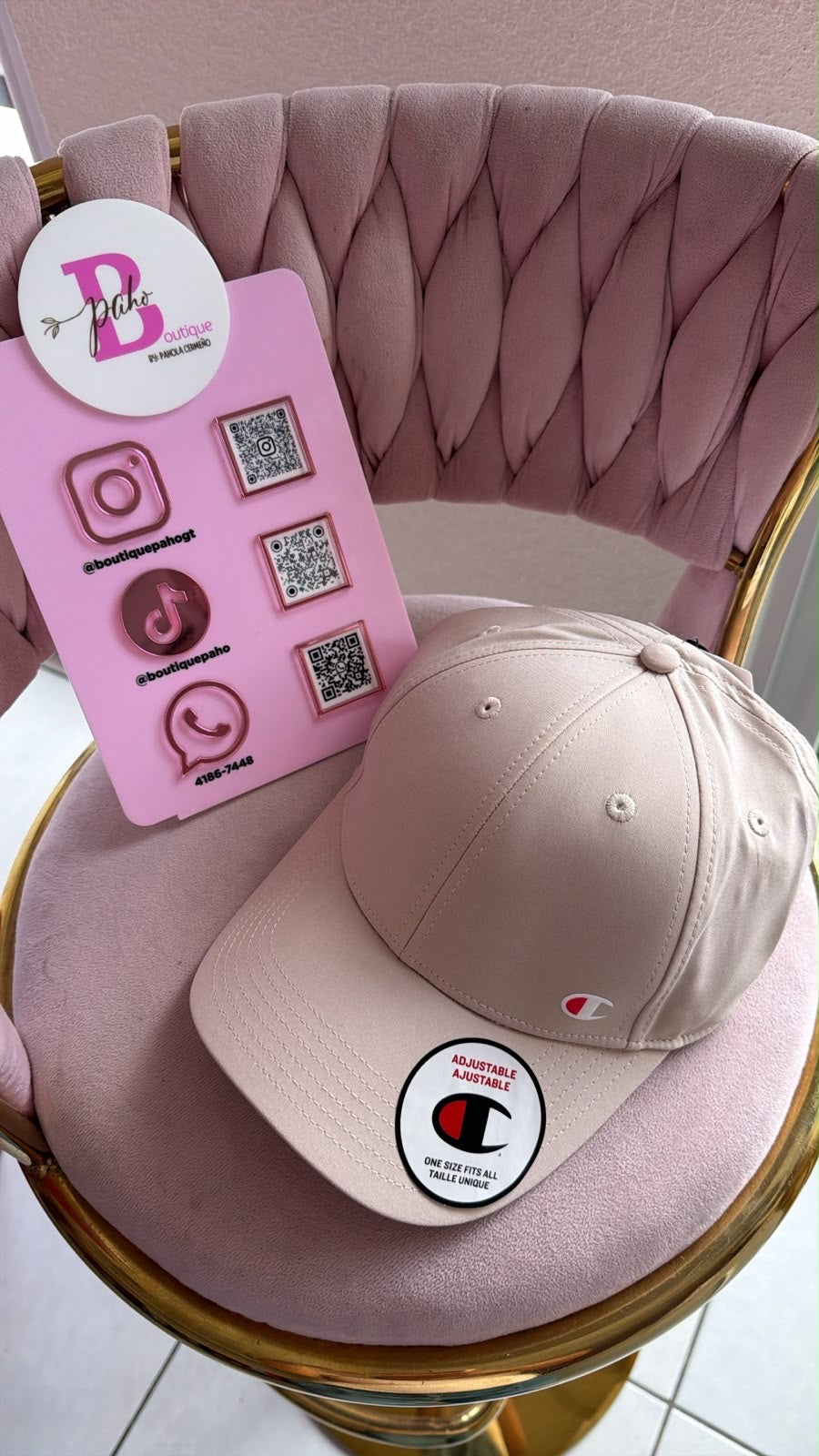 GORRA CHAMPION BEIGE ORIGINAL
