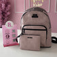 MOCHILA STEVE MADDEN ROSA CON BOLSA PARA PONER LAPTOP ORIGINAL