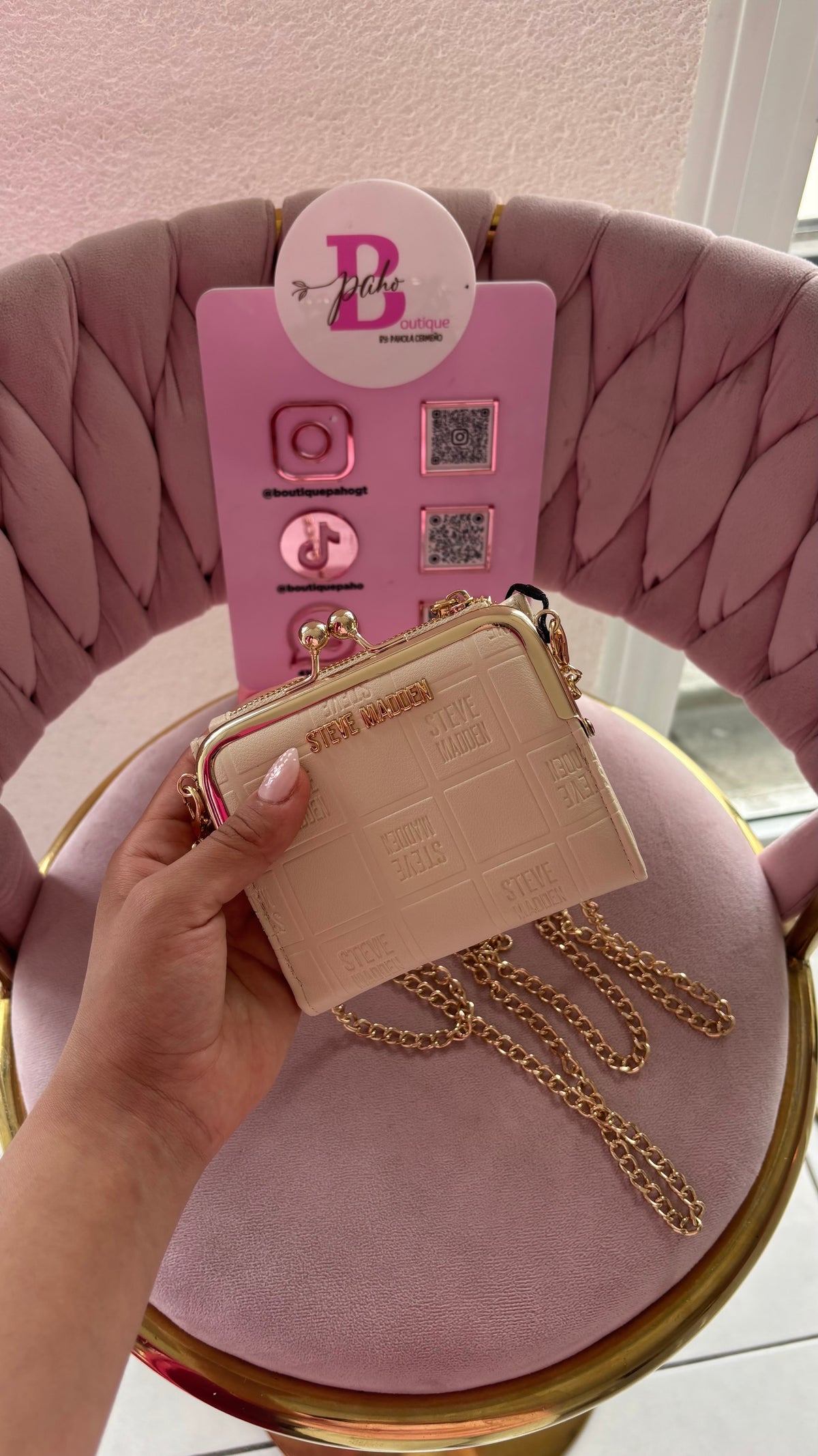 MINNI CROSSBODY STEVE MADDEN BLANCA ORIGINAL