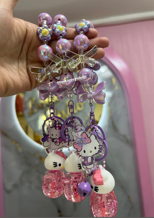 LLAVERO DE HELLO KITHY MORADAS