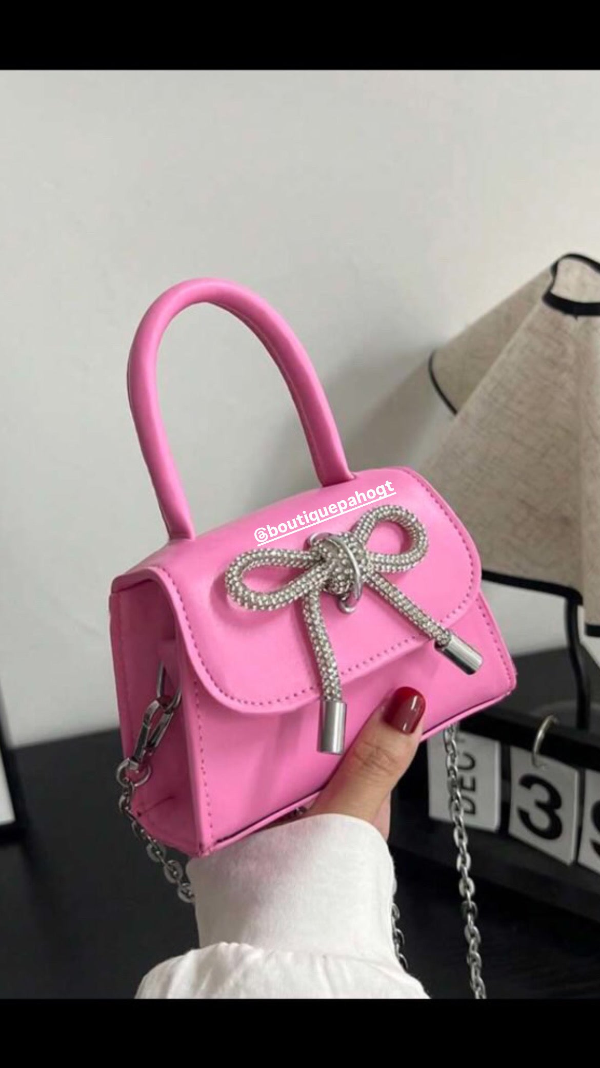 BOLSO MINI CON MOÑO