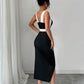 VESTIDO NEGRO LARGO