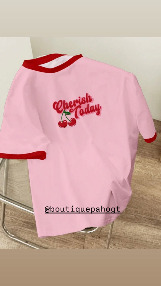 CAMISA CHERRY ROSA