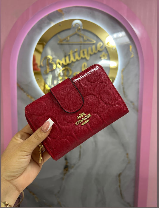 BILLETERA COACH ROJA DUPE