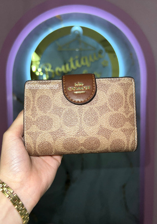 BILLETERA COACH CAFE ORIGINAL