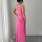 VESTIDO ROSADO LARGO