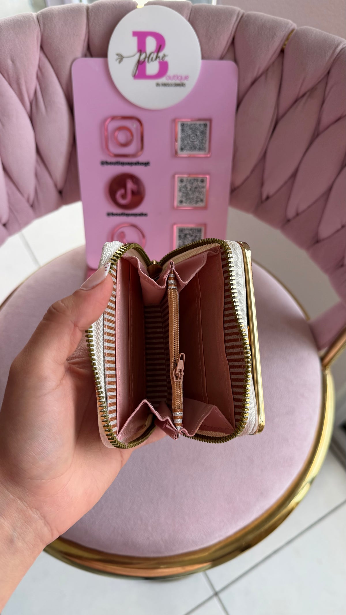 BILLETERA COACH BLANCA DUPE