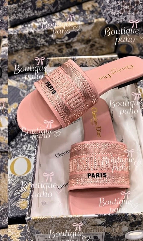 SANDALIAS CHRISTIAN DIOR ROSA DUPE