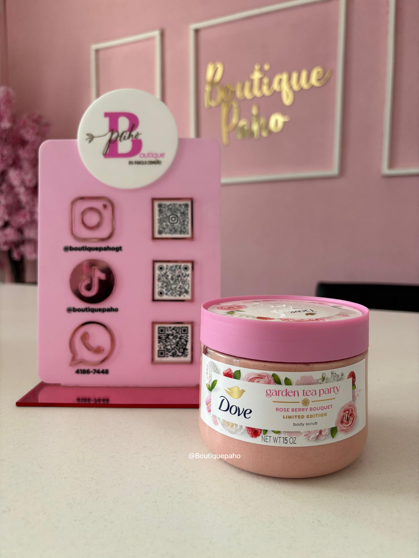 BODY SCRUB ROSE BERRY DOVE ORIGINAL
