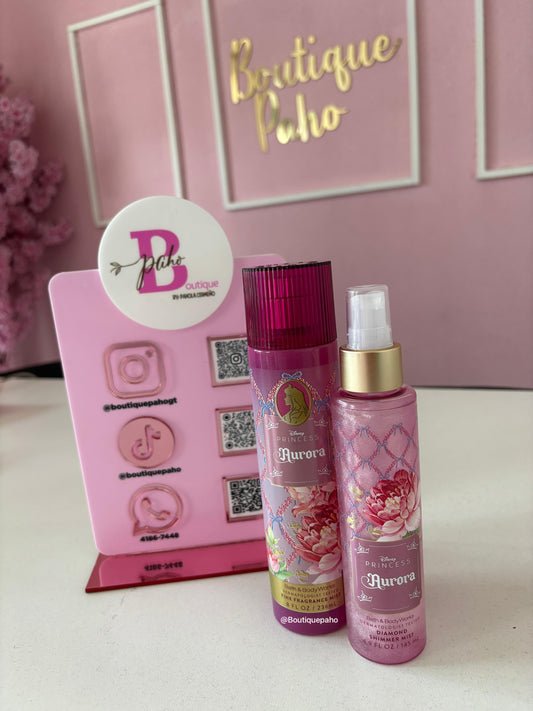 KIT SPLASH Y SHIMMER MIST PRINCESA AURORA