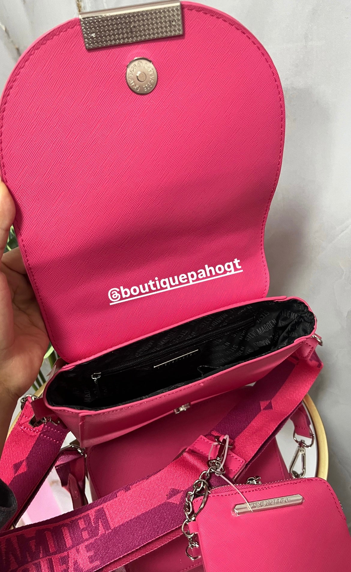 BOLSO STEVEN ORIGINAL ROSA