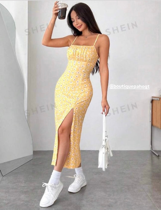 VESTIDO AMARILLO