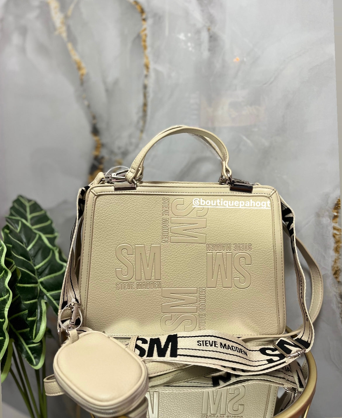 BOLSO BEIGE STEVEN ORIGINAL