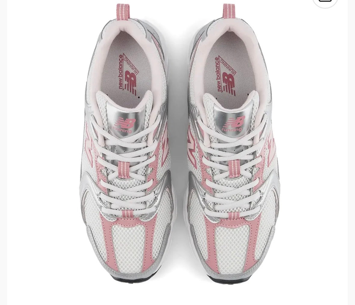NEW BALANCE 530 ORIGINAL ROSA CON GRIS