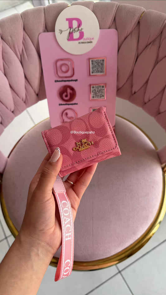 MONEDERO COACH BARBIE DUPE