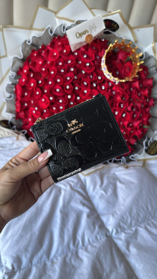 BILLETERA COACH NEGRA DUPE