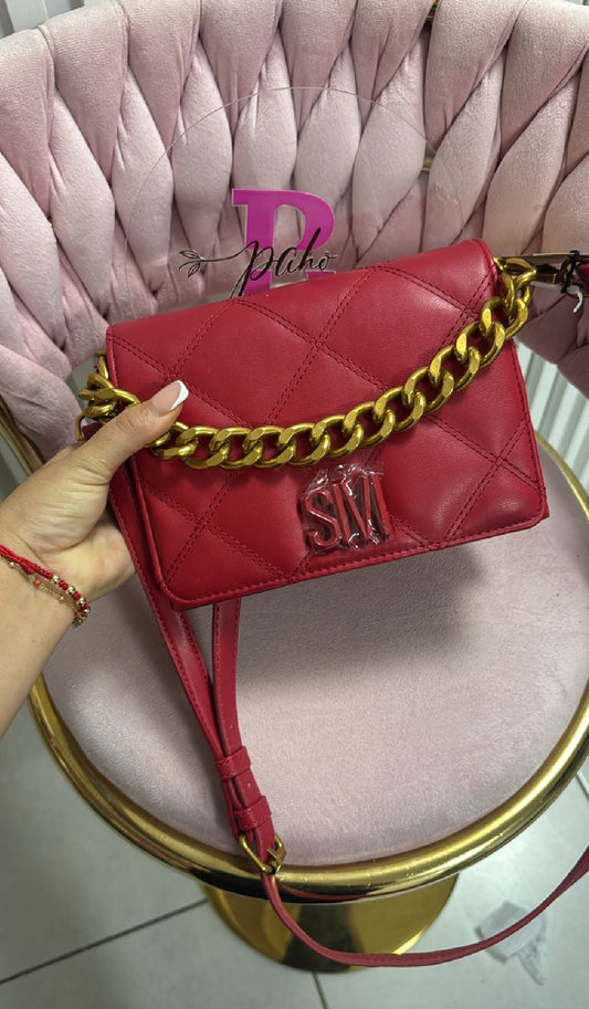 BOLSO STEVEMADDEN ROJA ORIGINAL
