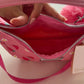 BOLSO MEDIA LUNA ROSA CON FRESAS JESSICA SIMPSON ORIGINAL
