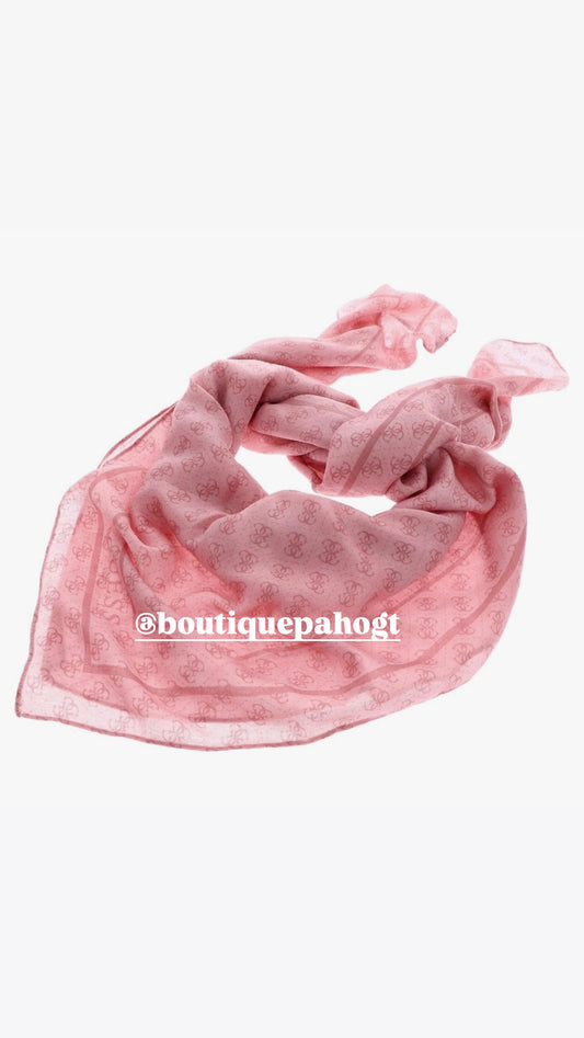BUFANDA GUESS ROSA ORIGINAL