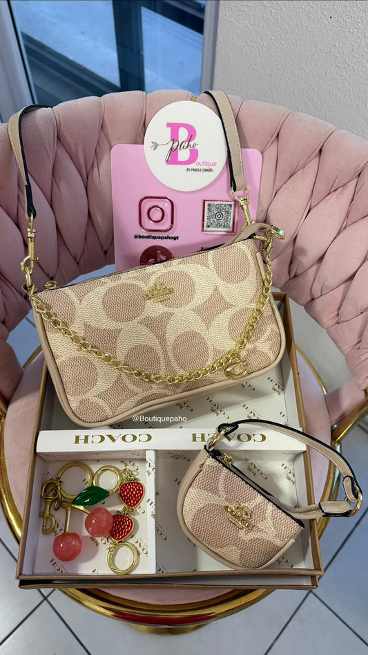 SET COACH KAKI DUPE