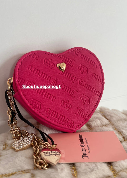 MONEDERO FUSCIA DE CORAZON ORIGINAL