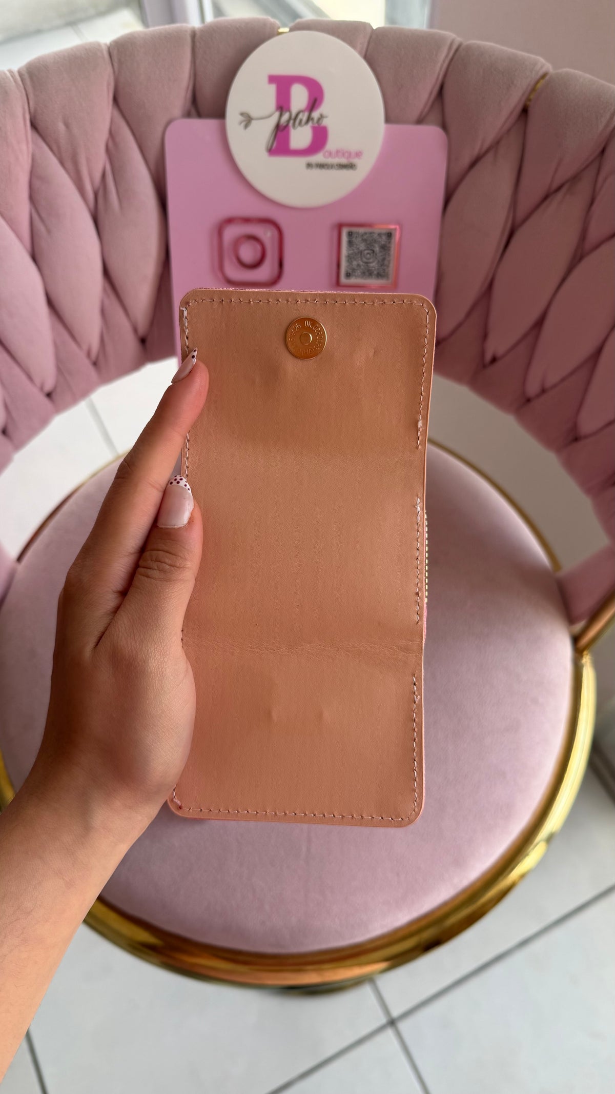 MONEDERO COACH BARBIE DUPE