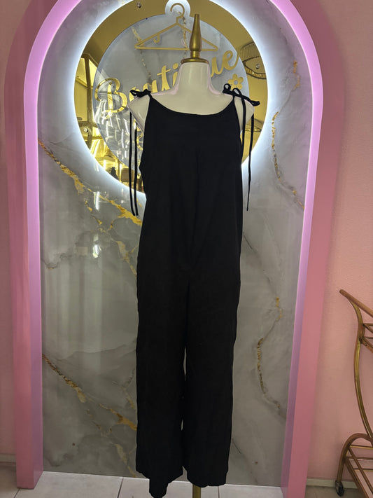 ENTERIZO CORDUROY NEGRO