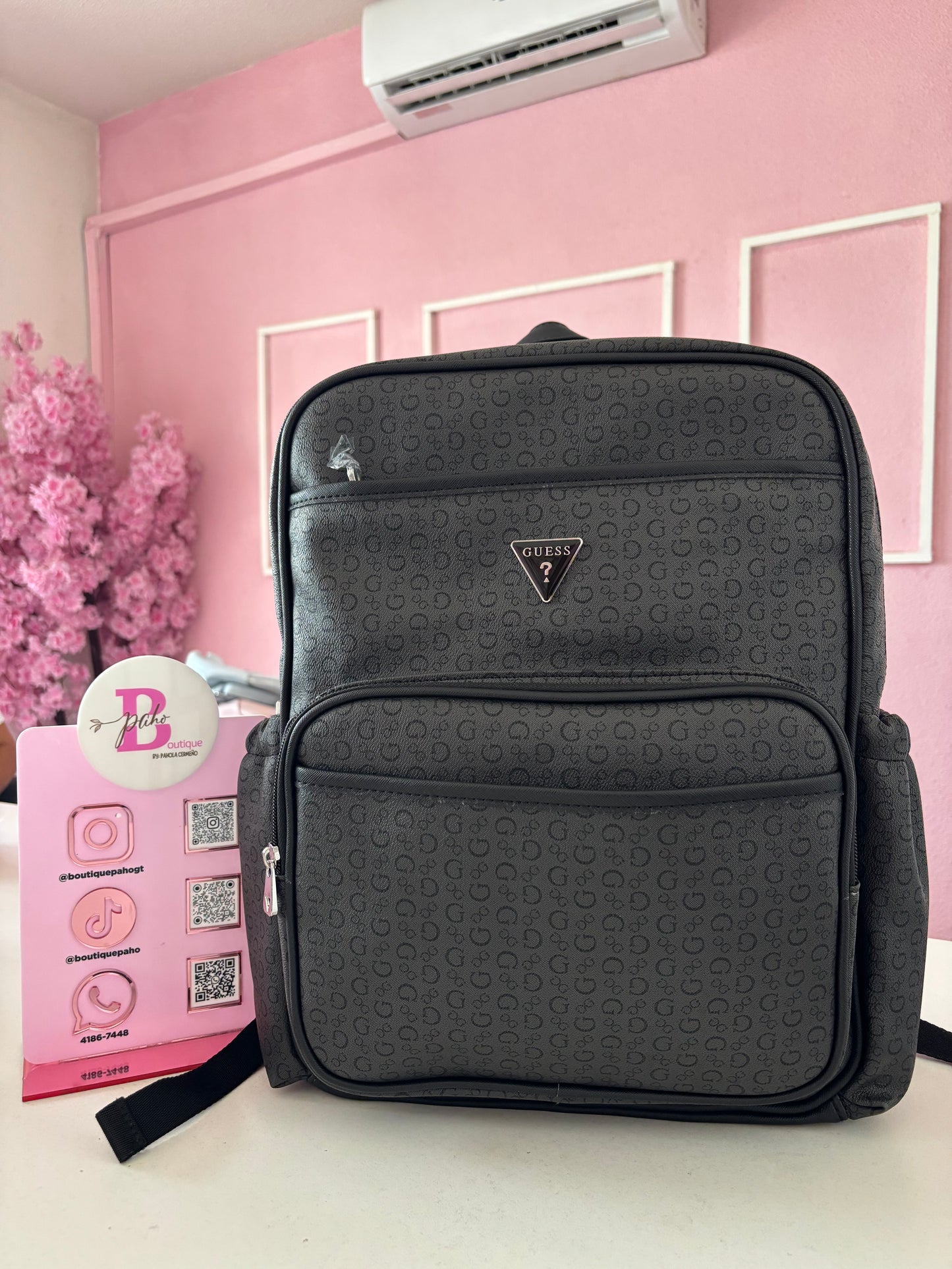 PAÑALERA GUESS ORIGINAL NEGRO