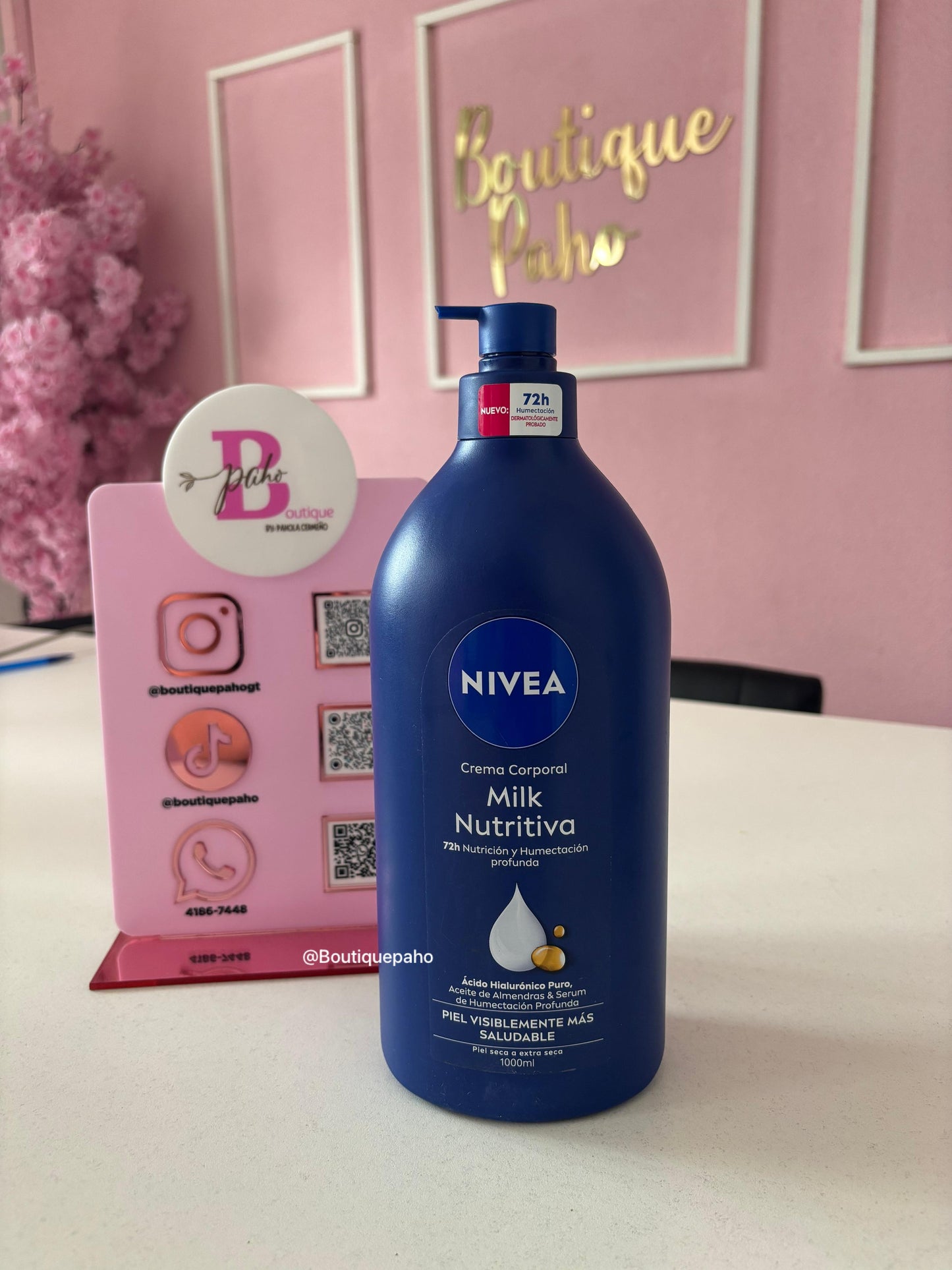 NIVEA MILK NUTRITIVA 72hrs