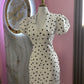 VESTIDO LUNARES MANGAS DE PRINCESA ZARA