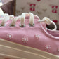CONVERSE ORIGINALES COLOR ROSA CON FLORES
