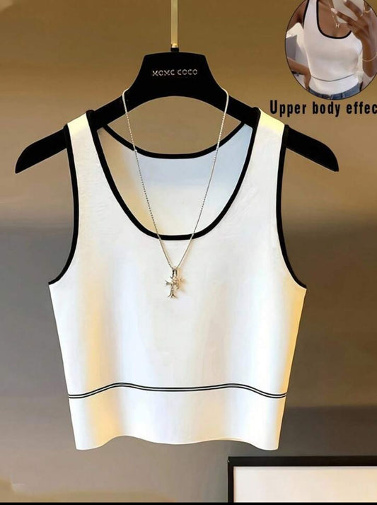 CROP TOP BLANCO