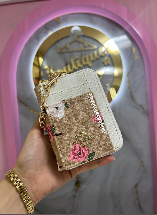 ZIB CARD BLANCO CON ROSAS