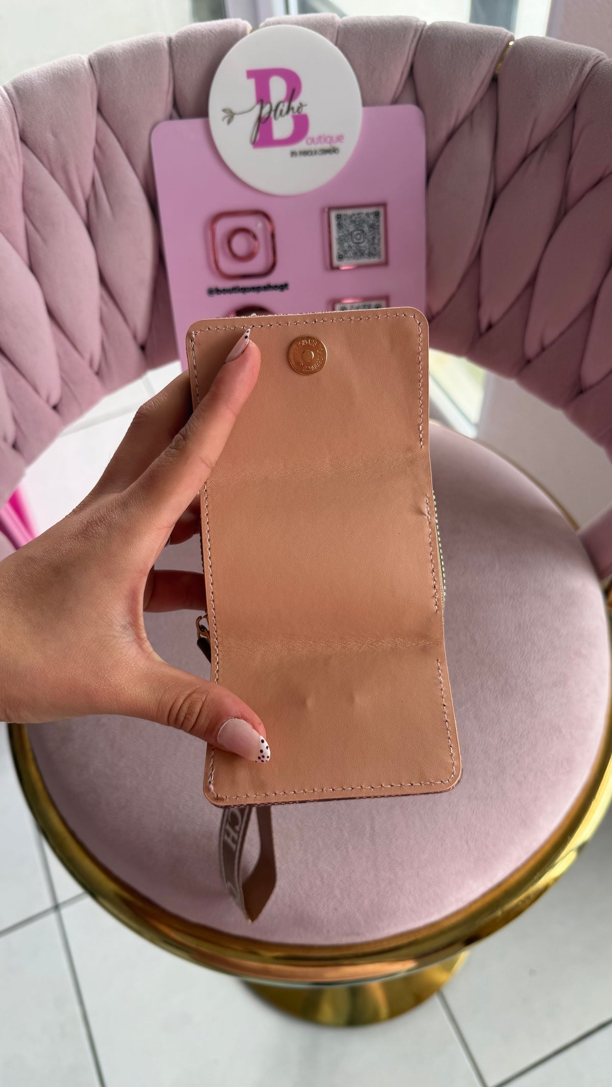 MONEDERO COACH CAFÉ DUPE