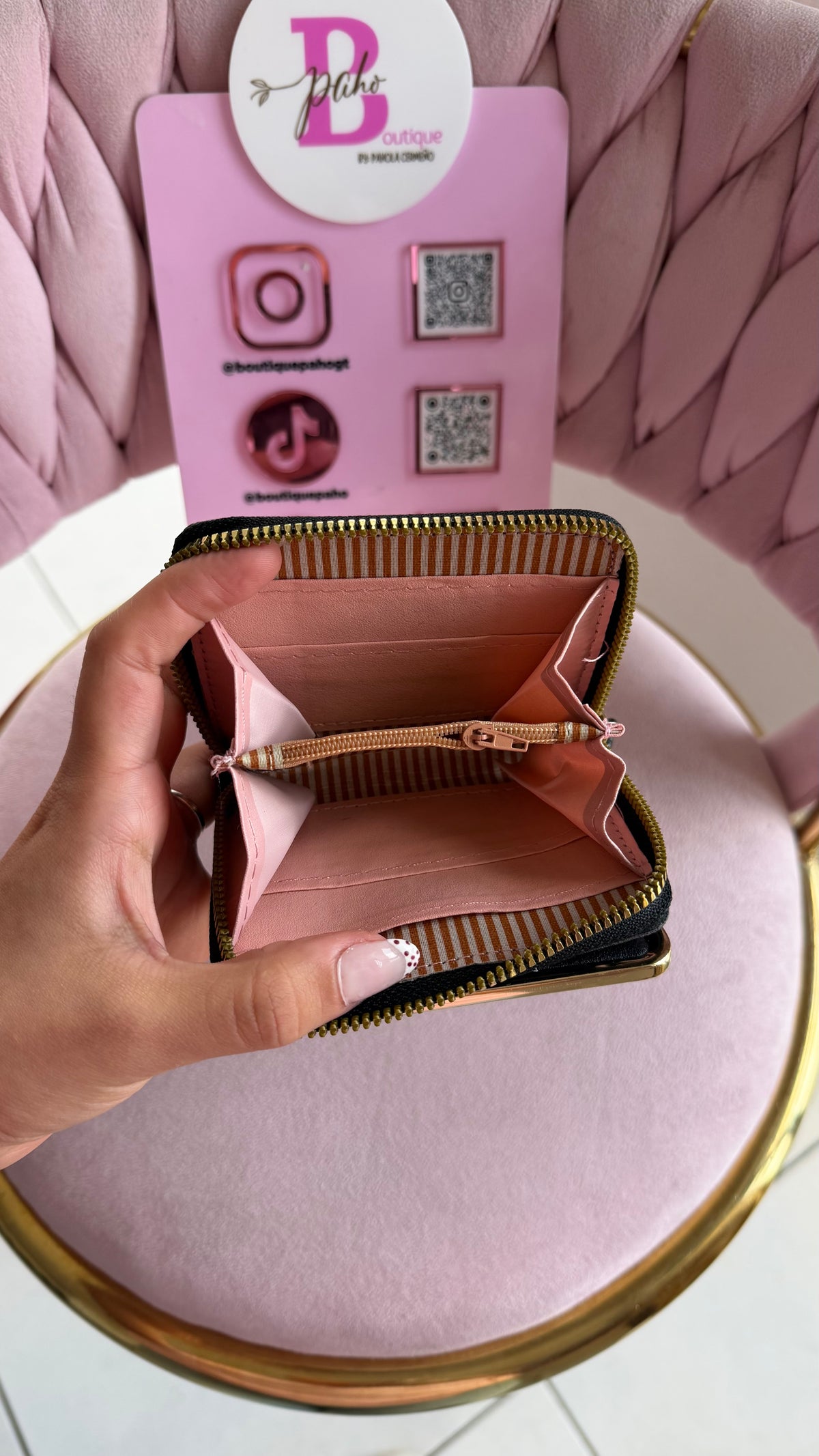 BILLETERA COACH NEGRA DUPE