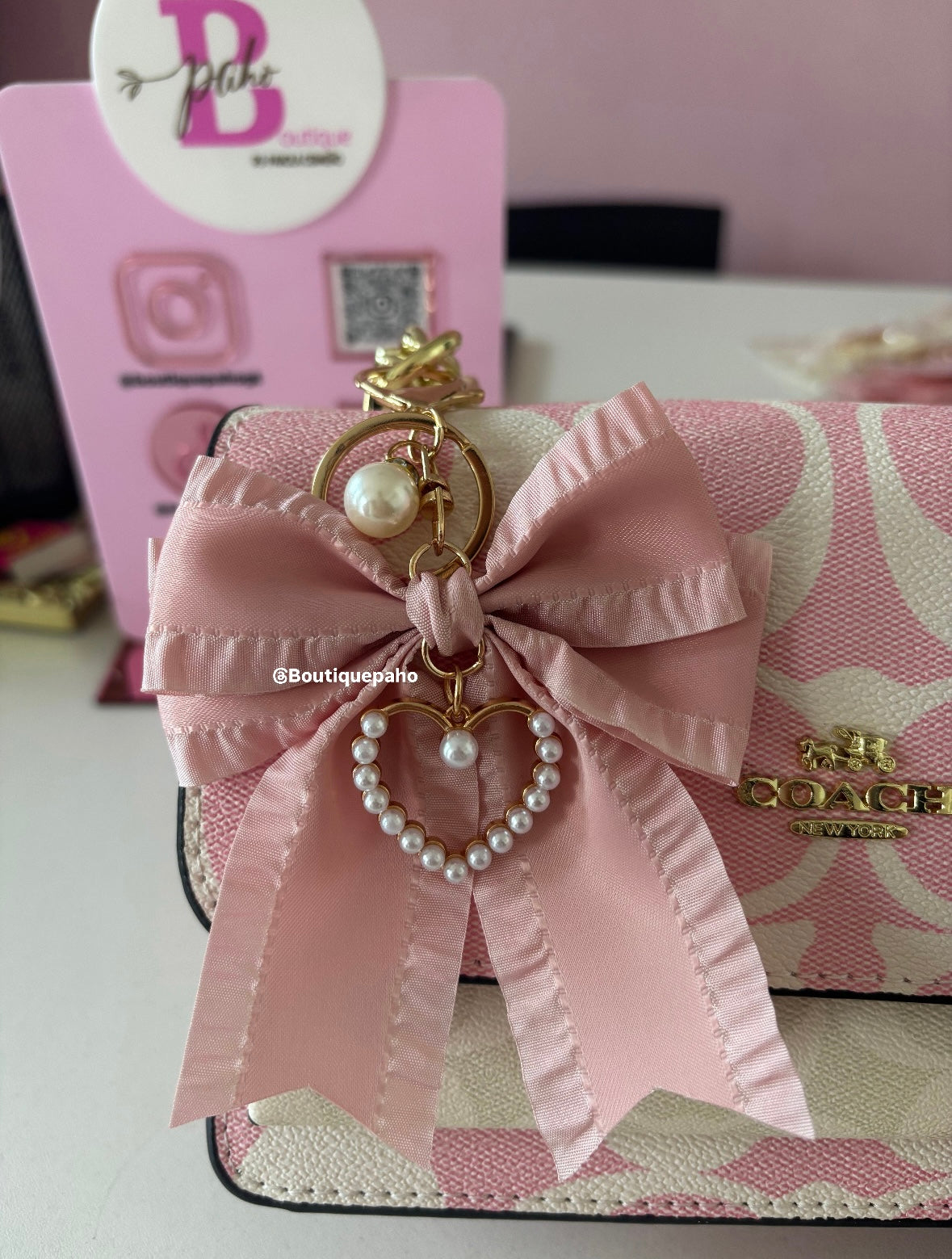 CHARM MOÑO ROSA
