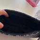 BOLSO MEDIA LUNA TOMMY HILFIGER AZUL CON BLANCO ORIGINAL