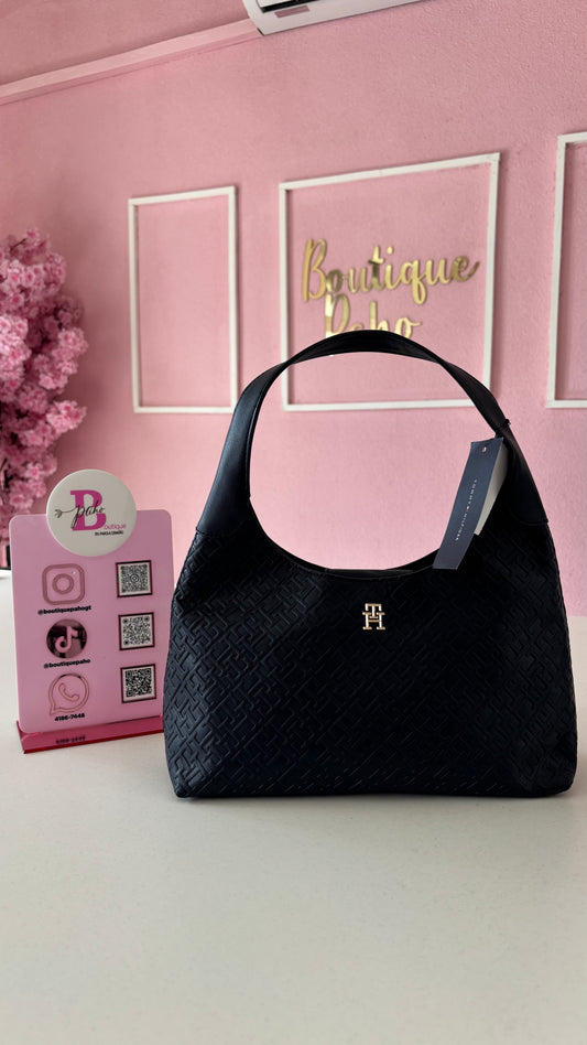 BOLSO MEDIANO TOMMY HILFIGER AZUL ORIGINAL