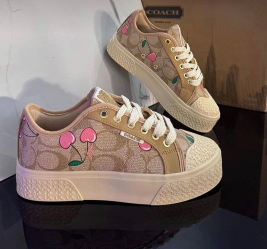 COACH JACOBS CHERRY BEIGE/ROSA DUPE