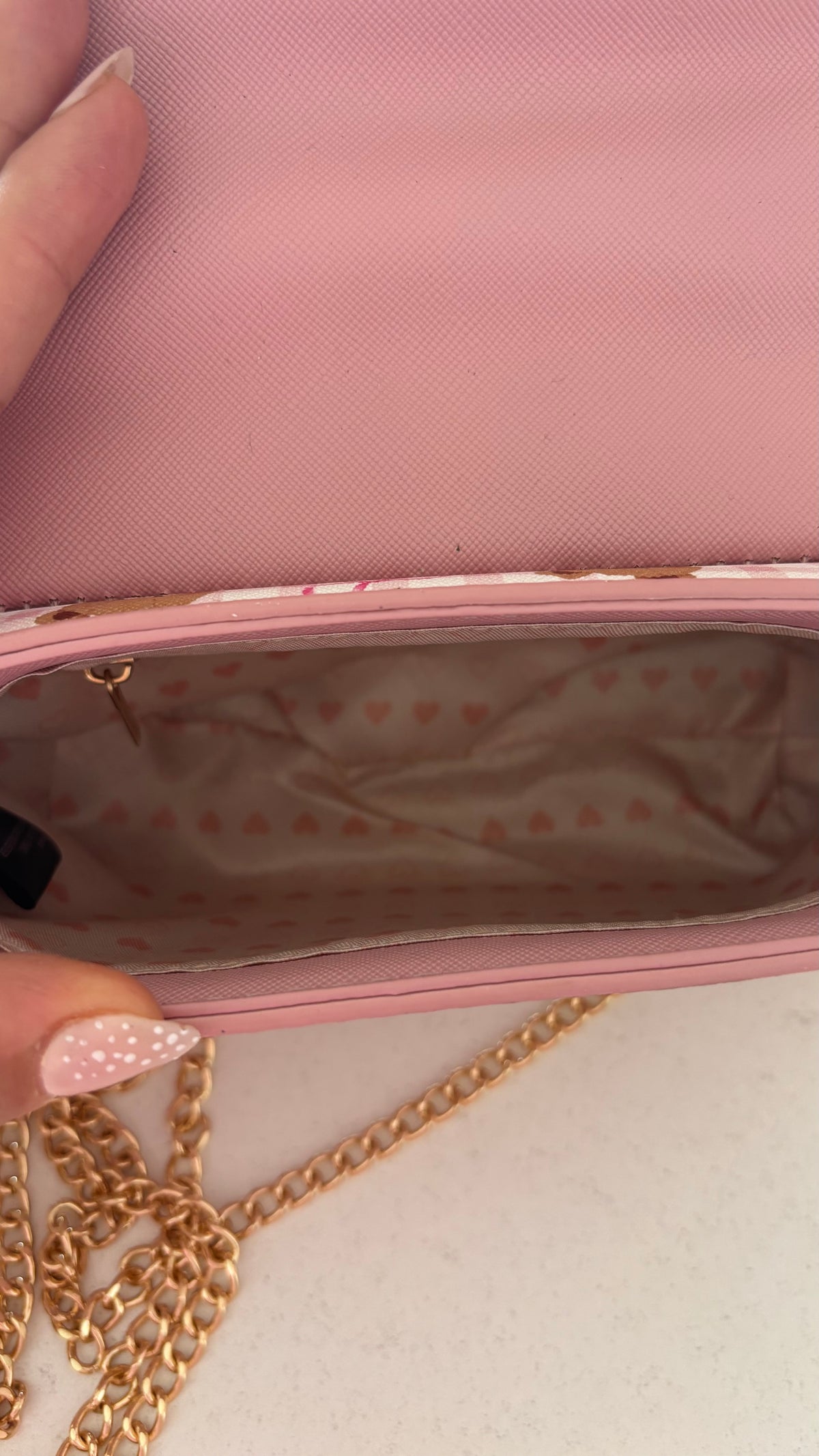BOLSO MINI CUTE CON OSO BLUSH KISS ORIGINAL